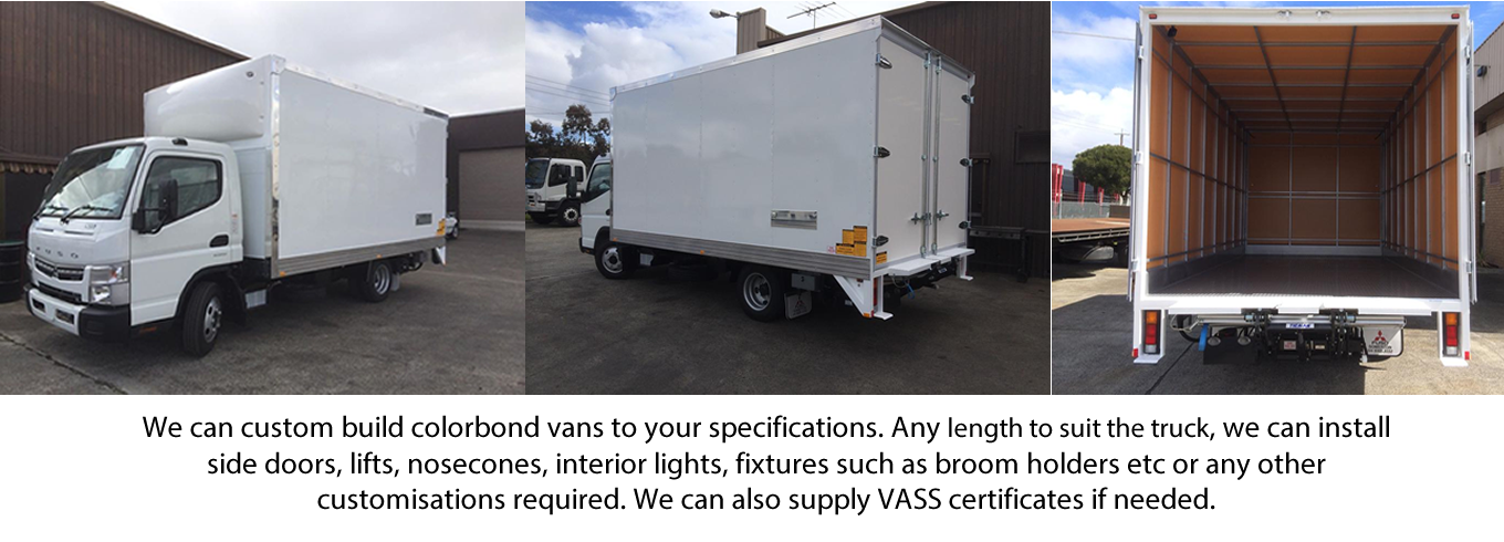 colorbond vans